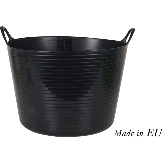 FLEXIBLE ROUND BLACK TUB 60LT.  image 0