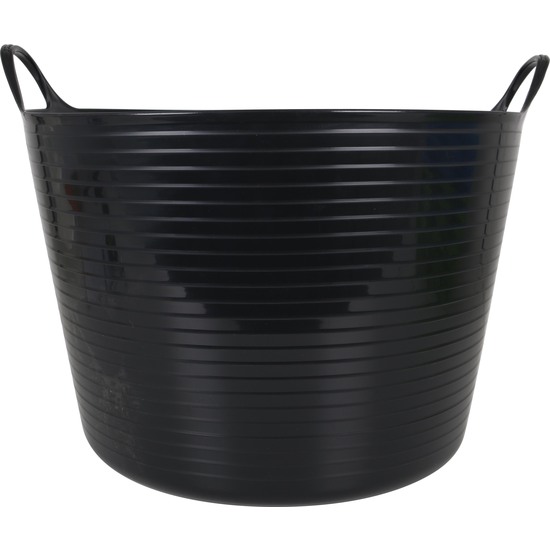 FLEXIBLE ROUND BLACK TUB 60LT.  image 1