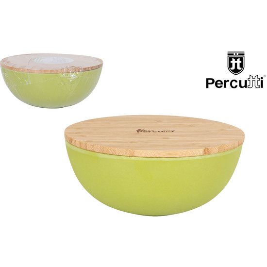 CUENCO FIB.BAMBU C/TAPA BAMBU 19CM LEGNO  image 1