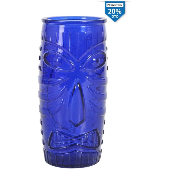 VASO ALTO TIKI 59CL AZUL image 0