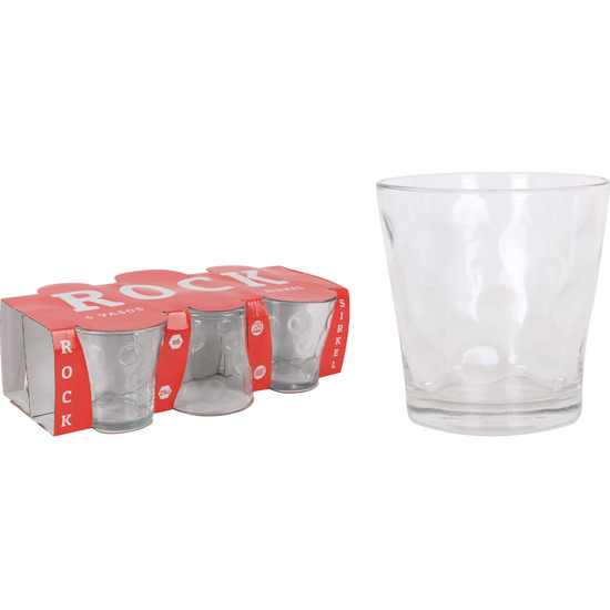 SET 6 VASOS 290CC ROCK SIRKEL image 0
