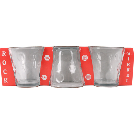 SET 6 VASOS 290CC ROCK SIRKEL image 1