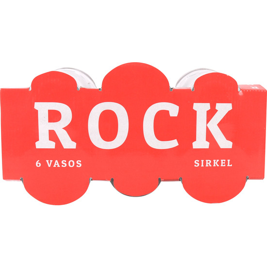 SET 6 VASOS 290CC ROCK SIRKEL image 3