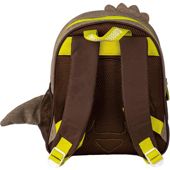 MOCHILA INFANTIL ESCOLAR JURASSIC PARK OCHRE image 1