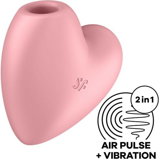 SATISFYER CUTIE HEART - LIGHT RED image 0