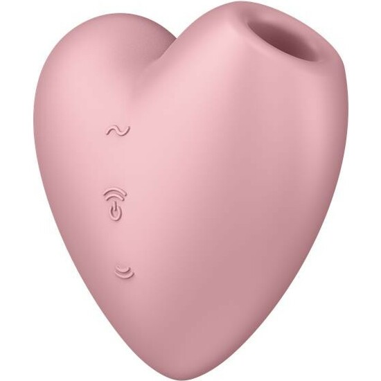 SATISFYER CUTIE HEART - LIGHT RED image 1