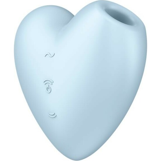 SATISFYER CUTIE HEART - BLUE image 1