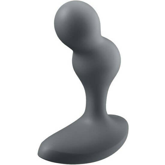 SATISFYER DEEP DIVER VIBRATING ANAL PLUG - BLACK image 2