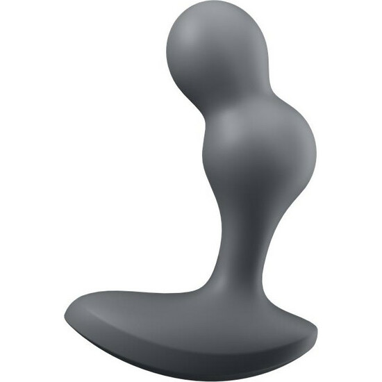 SATISFYER DEEP DIVER VIBRATING ANAL PLUG - BLACK image 3