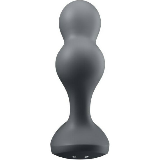 SATISFYER DEEP DIVER VIBRATING ANAL PLUG - BLACK image 4