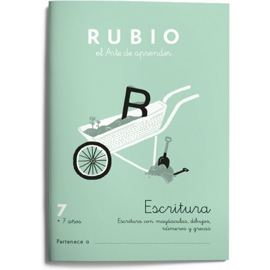 CUADERNO RUBIO ESCRITUTA Nº7 image 0