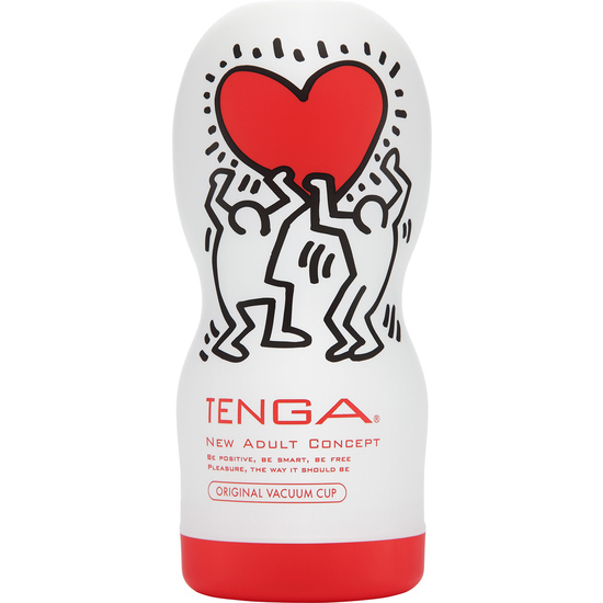 TENGA KEITH HARING DEEP THROAT CUP image 0