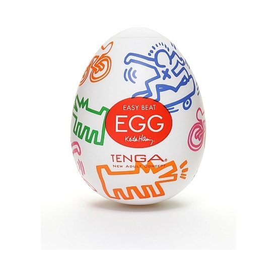 TENGA KEITH HARING EGG STREET image 0