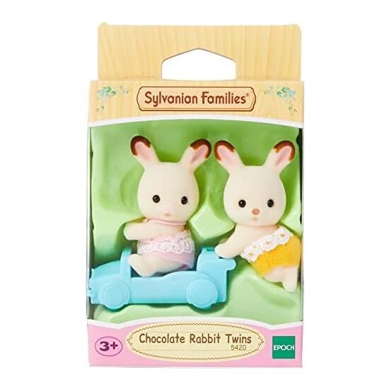 GEMELOS CONEJO CHOCOLATE SYLVANIAN image 2