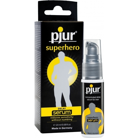 PJUR SUPERHERO CONCENTRATED DELAY SERUM 20ML image 0