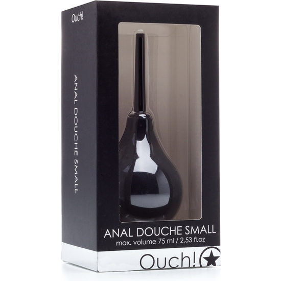 ANAL DOUCHE SMALL BLACK image 1