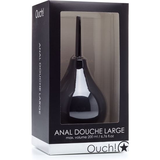 ANAL DOUCHE LARGE BLACK image 1