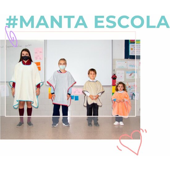 MANTA ESCOLAR - TALLA - 7-11 AÑOS (80X140CM) image 1