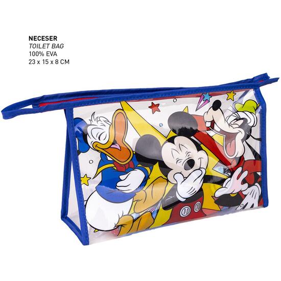 NECESER ASEO VIAJE ACCESORIOS MICKEY BLUE image 1