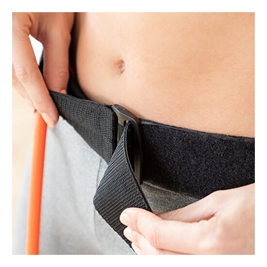 CINTURÓN CON BANDAS DE RESISTENCIA PARA GLÚTEOS Y GUÍA DE EJERCICIOS BOOTRAINER INNOVAGOODS image 5