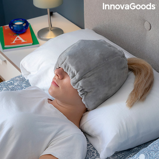 GORRO DE GEL PARA MIGRAÑAS Y RELAJACIÓN HAWFRON INNOVAGOODS image 3