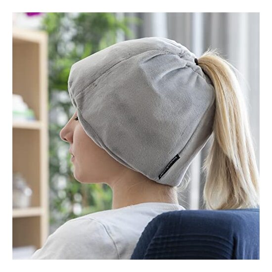 GORRO DE GEL PARA MIGRAÑAS Y RELAJACIÓN HAWFRON INNOVAGOODS image 4