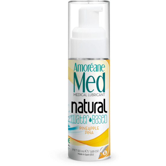 AMOREANE MEDICAL PINEAPPLE WATER BASED LUBRICANT WITH PHYTOPLANKTON image 0