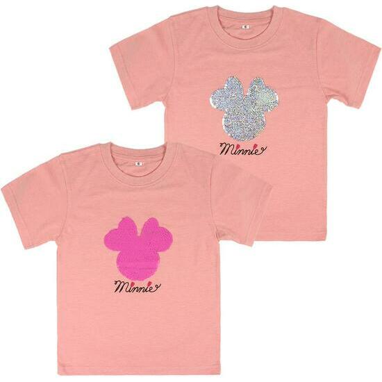 CAMISETA CORTA PREMIUM MINNIE PINK image 0