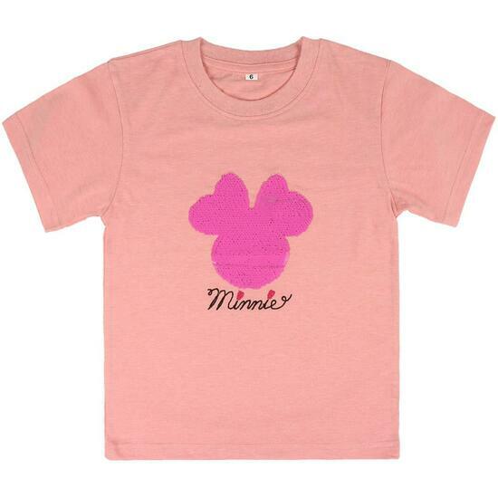 CAMISETA CORTA PREMIUM MINNIE PINK image 1