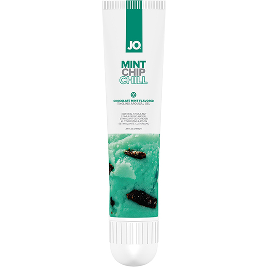 SYSTEM JO - FLAVORED AROUSAL GEL MINT CHIP CHILL 10 ML image 0