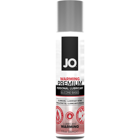 SYSTEM JO - PREMIUM SILICONE LUBRICANT WARMING 30 ML image 0