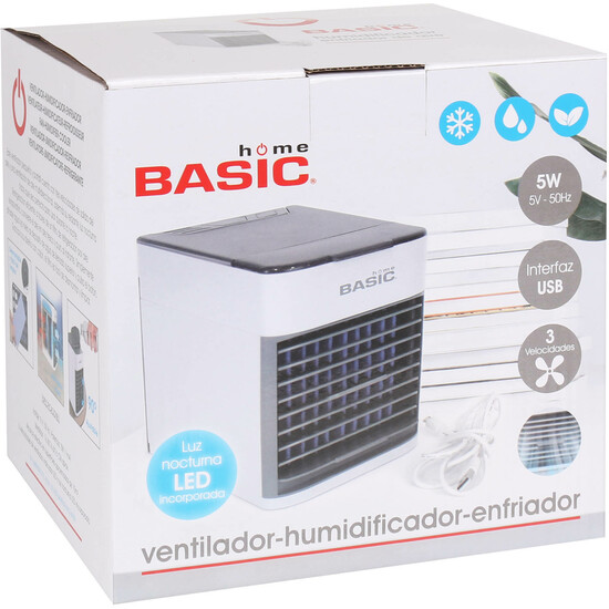 VENTILADOR HUMIDIFICADOR ENFRIADOR BASIC HOME image 5