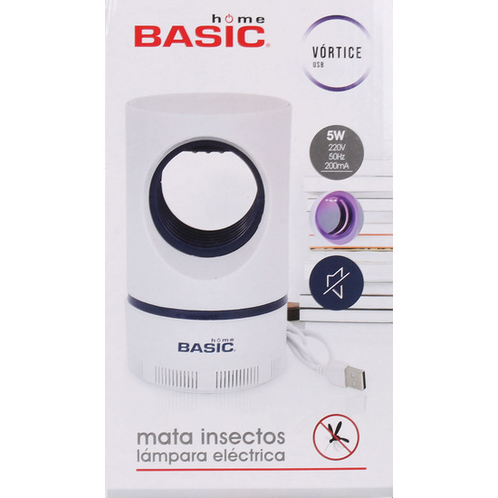 MATA INSECTOS VORTICE USB 12X21.5CM BASIC HOME image 1