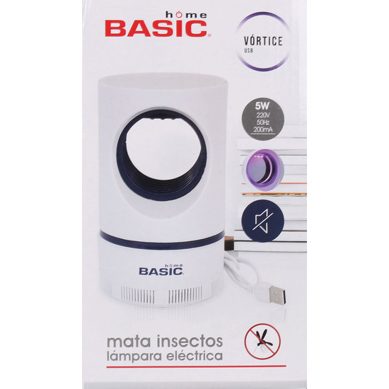 MATA INSECTOS VORTICE USB 12X21.5CM BASIC HOME image 1