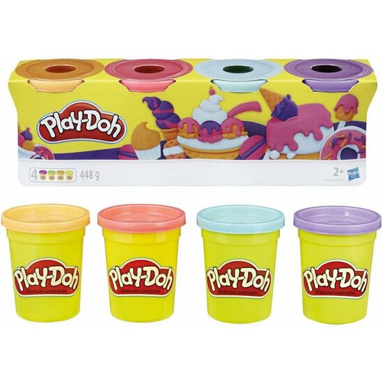 PLAY-DOH-PACK 4 COLORES SWEET image 0