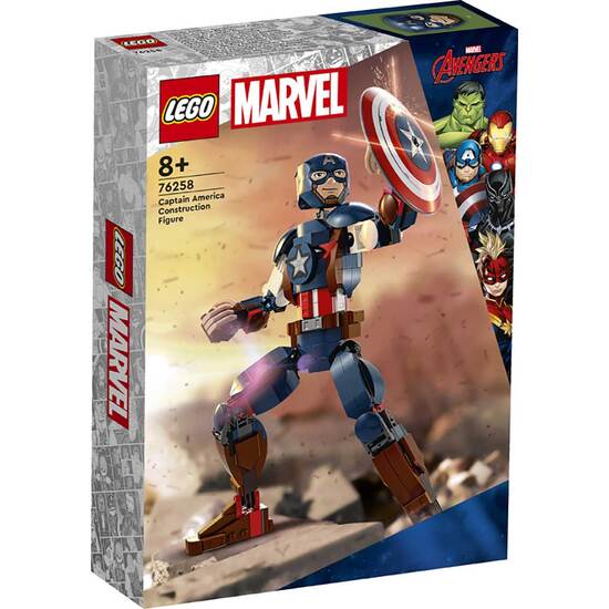 CAPITAN AMERICA FIGURA CONSTRUCCION image 0