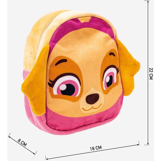 MOCHILA GUARDERIA PERSONAJE PELUCHE PAW PATROL PINK image 3