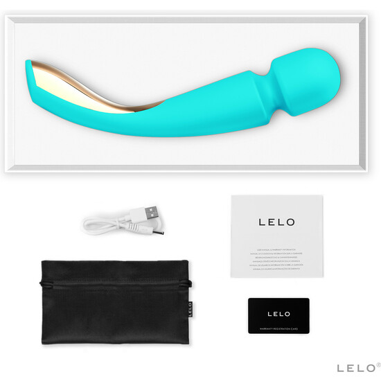 LELO - SMART WAND 2 MASSAGER LARGE AQUA image 1