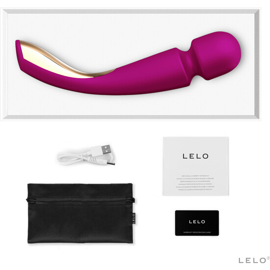 LELO - SMART WAND 2 MASSAGER LARGE DEEP ROSE image 1