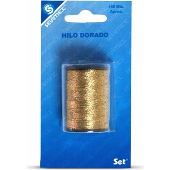 HILO METALICO DORADO 100 MT. image 0