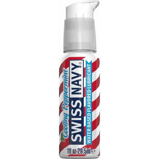 SWISS NAVY COOLING PEPPERMINT FLAVORED LUBRICANT - 30ML image 0
