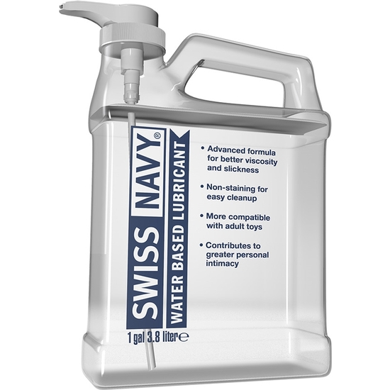 SWISS NAVY WATER BASED LUBRICANT - 3,8 LITERS image 0