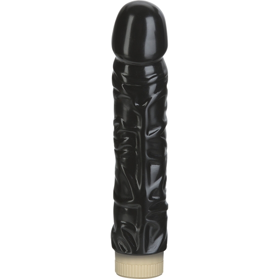 QUIVERING COCK - 8 INCH BLACK image 0