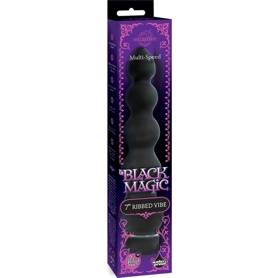 BLACK MAGIC - 7 INCH RIBBED VIBE image 1