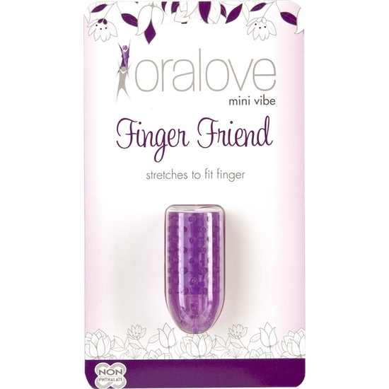 ORALOVE - FINGER FRIEND PURPLE image 1