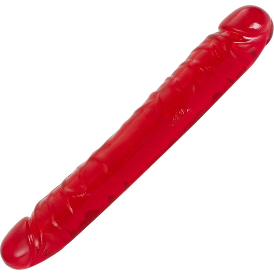 VIVID ESSENTIALS - 12 INCH DOUBLE DONG RED image 0