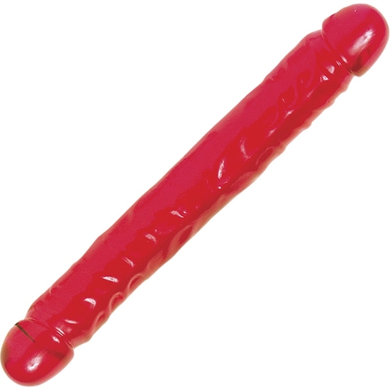 VIVID ESSENTIALS - 12 INCH DOUBLE DONG RED image 2