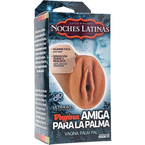 NOCHES LATINAS - ULTRASKYN AMIGA PARA LA PALMA - VAGINA - BROWN image 1