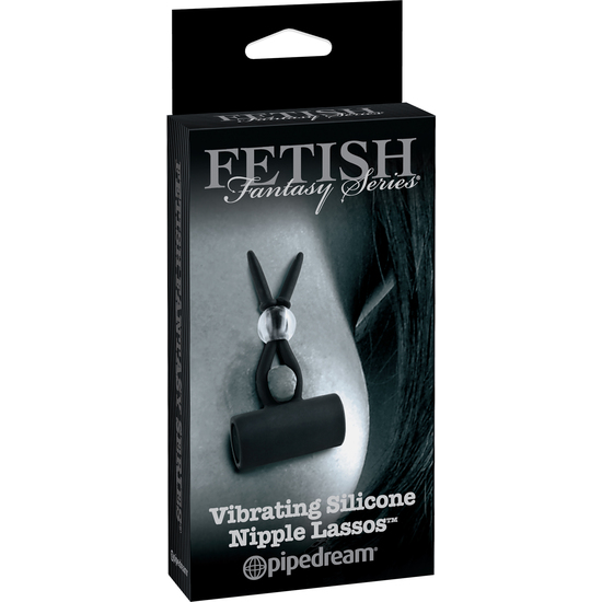 FETISH FANTASY LIMITED EDITION VIBRATING SILICONE NIPPLE LASSONS image 1