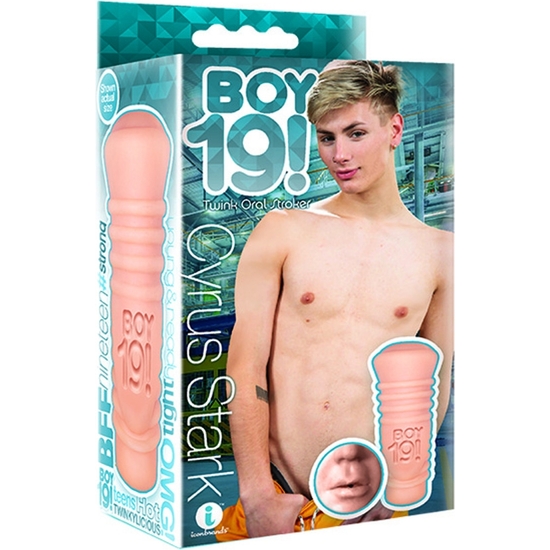 BOY 19 - TEEN TWINK MOUTH STROKER - CYRUS STARK image 1